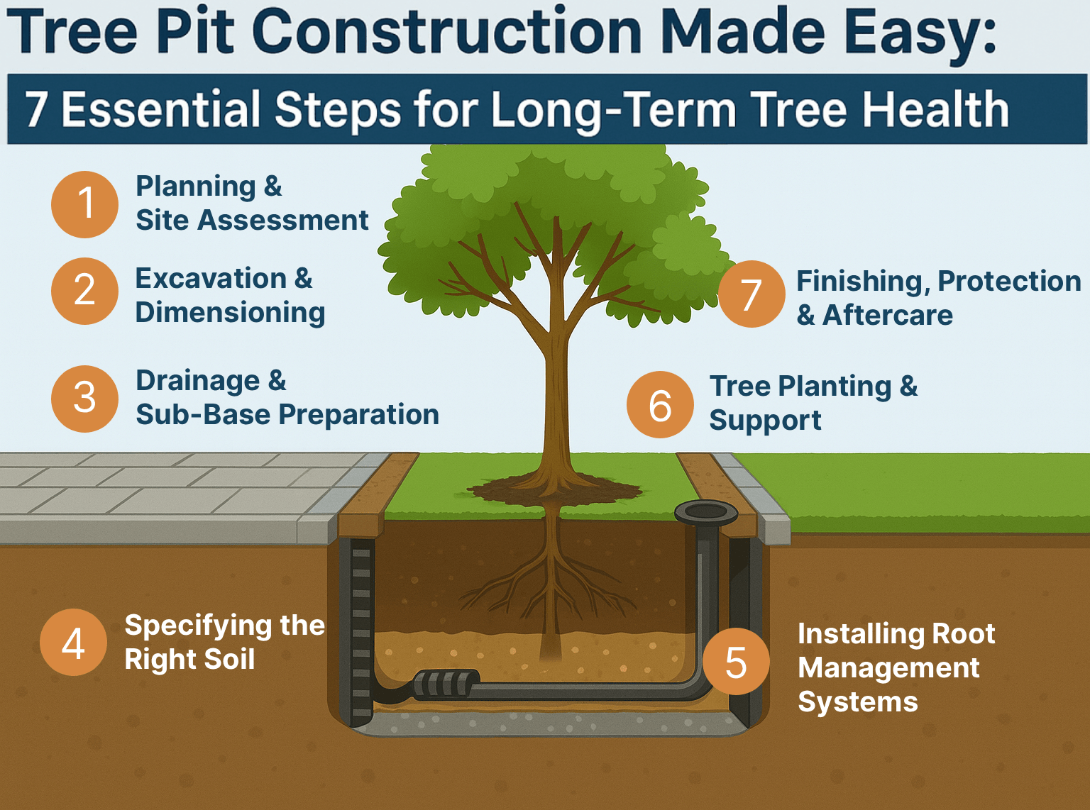 Tree Pit Construction 7 Steps For Healthier Urban Trees