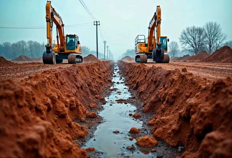 Fitting Utility Diversions Into Bigger Schemes: How They Work With Technical Earthworks and Urban Regeneration